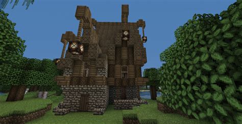 Medieval Minecraft House Tutorial W.12.2 的图像结果