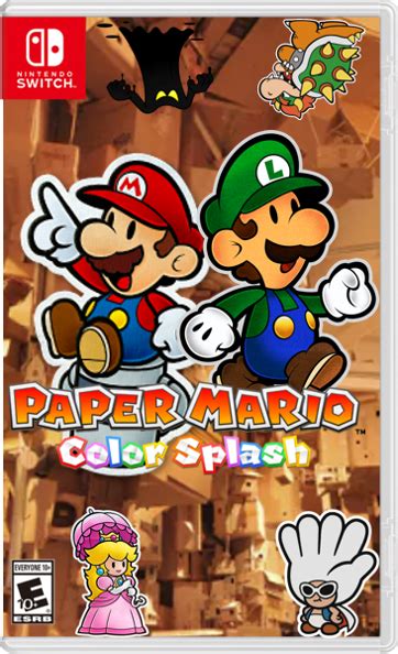 Image result for Paper Mario Color Splash Switch