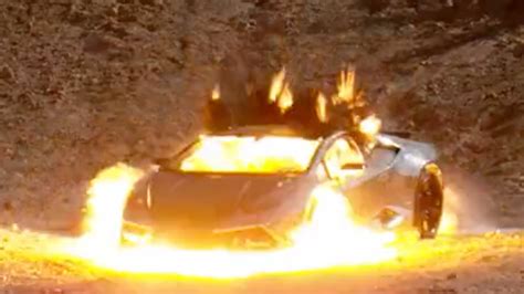 Artist Blows Up Lamborghini, Auctions Videos of Pieces as NFTs