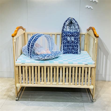 Fareto Complete Bedding Set essentials Combo For Baby (0-6 Months)(Blu ...