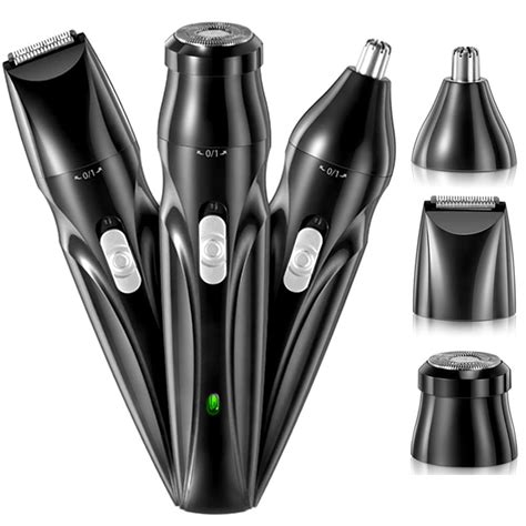 Ear and Nose Hair Trimmer for Men Women, Portable 3in1 USB Rechargeable ...