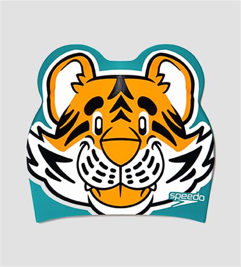 Buy Speedo Printed Character Swim Caps Orange-Green Online | Speedo India