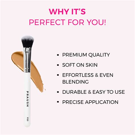 Buy Professional Dense Tapered Concealer/Foundation Brush online in ...