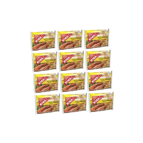 Koka The Original Prawn Flavour Instant Noodles 85gm (Pack of 12)
