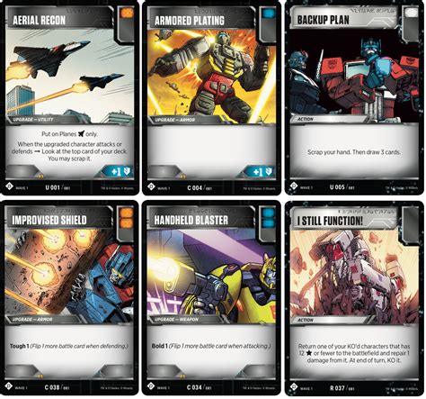 Transformers Makes for a Smashing Card Game