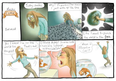 Bad mood - Message in a drawing