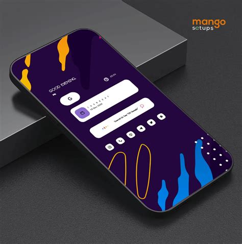 Purple Hunt | Nova Launcher Android Homescreen Setup No.408