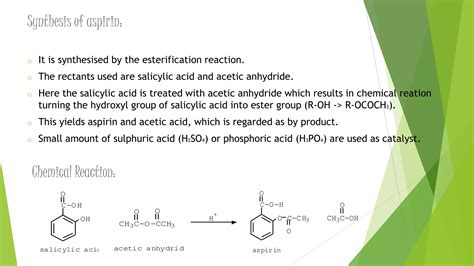 preparation of aspirin | PPTX