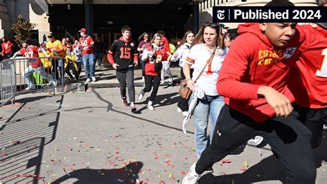 As Gunshots Rang Out, Super Bowl Parade in Kansas City Dissolved Into ...
