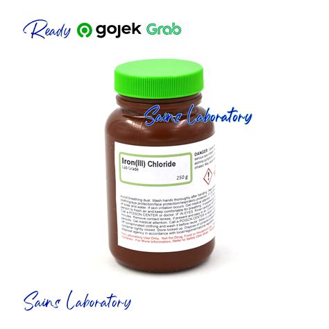 Besi (III) Klorida Ferric Chloride Iron (III) Chloride FeCl3 Bongkah ...