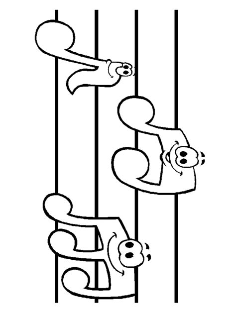 Musical Notes: Coloring Pages & Books - 100% FREE and printable!