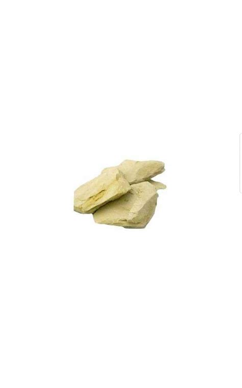 Rajhans Pure Organic and Natural Fuller Earth/Multani Mitti Stone Form ...