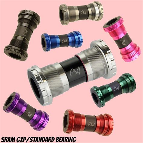 【PHIL WOOD】 OUTBOARD BOTTOM BRACKET /ALUMINUM/ SRAM（GXP)/STANDARD ...
