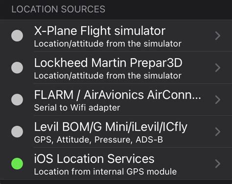 Sensors — Air Navigation Pro manual 8.3 documentation