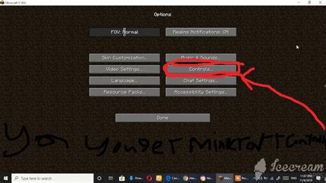 Image result for Minecraft Setting Menu