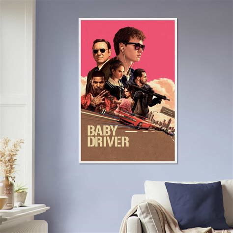 Baby Driver Movie Poster, Classic Movie Baby Driver Poster - Citiesbox