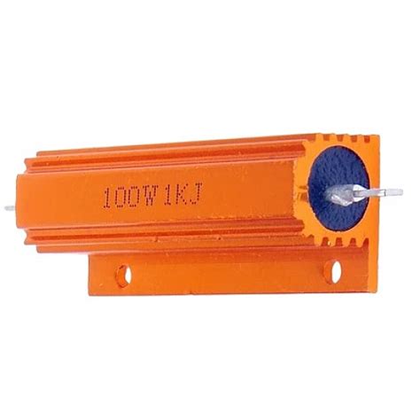 1KΩ-100W Aluminum Metal Shell Case Wirewound Resistor