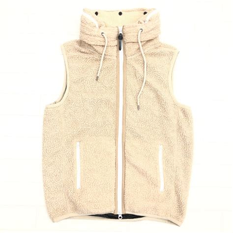 33 Degrees サーティースリーディグリーズ フード付き ボアフリース ベスト M ベージュ 国内正規品 メンズ 紳士(Mサイズ)｜売買 ...