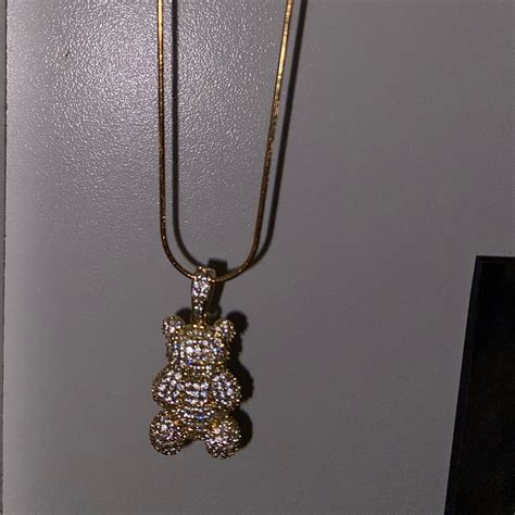 Iced Teddy Pendant – Wild Child Jewels