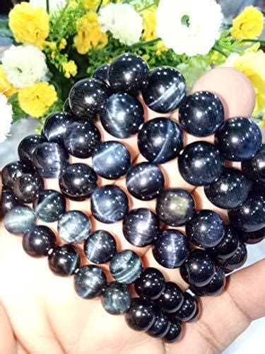 Hawk Eye Stone Bracelet 8mm: Mindfulness & Protection | Brahmatells ...