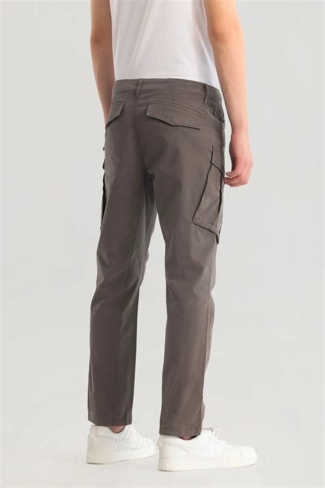 Buy Men's Tyke Pro Grey Cargo Pant Online | Snitch – SNITCH