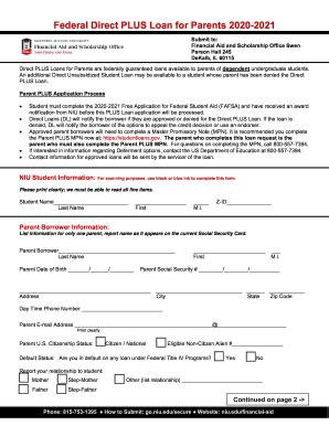 Fillable Online parent-plus.docx Fax Email Print - pdfFiller