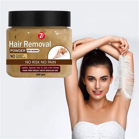 7 Days Hair Remover Powder | Waxing Powder Instant Hair Remover | All ...