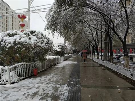 乌鲁木齐今晨下雪！2020年的第一场雪，比以往时来得更早一些|南山_新浪新闻