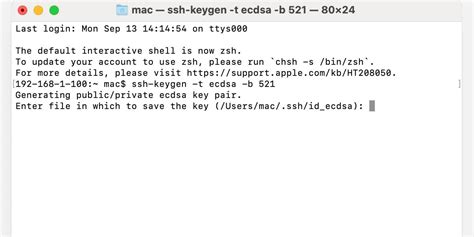 Image result for Mac SSH Key