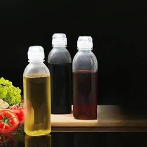 Newvent 3 Pcs Injection Press Oil Bottle Cooking Oil Dispenser ...