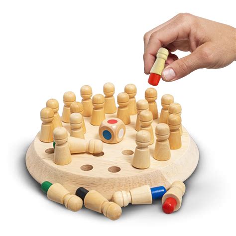 Buy Wembley Wooden Memory Match Stick Chess Game Matching Board Game ...