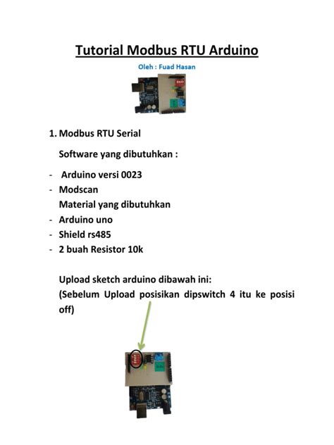 Arduino Modbus 的图像结果