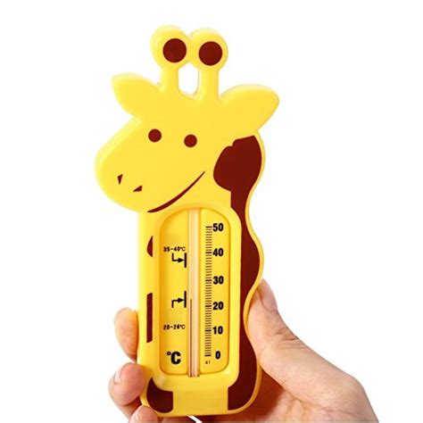 Buy ADITYA INFO Floating Baby Bath Giraffe Shape Thermometer ...