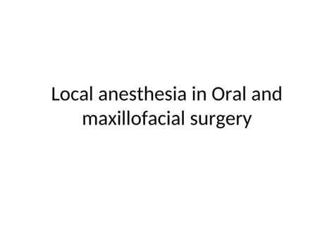 Maxillary Local Anesthesia 的图像结果