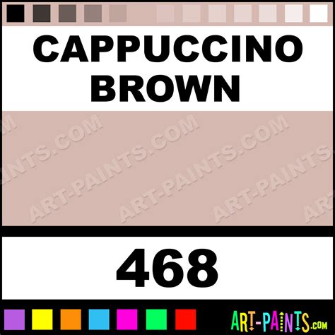 Cappuccino Brown Artist Spray Paints - Aerosol Decorative Paints - 468 ...