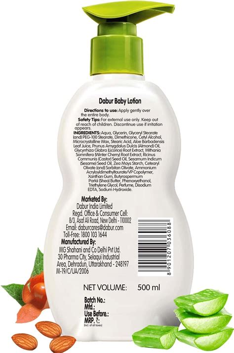 Buy DABUR BABY LOTION 500ML Online & Get Upto 60% OFF at PharmEasy