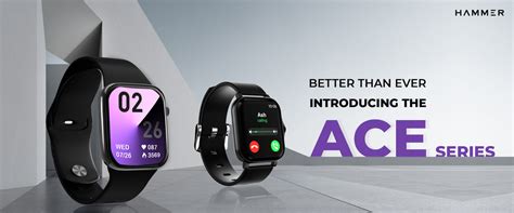 Hammer Pulse Ace Bluetooth Calling Smartwatch