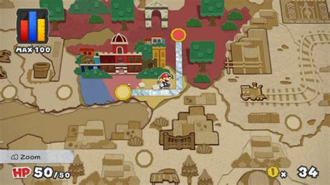 Image result for Paper Mario Color Splash Map