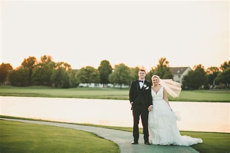 Gina & Dakota | Springfield, IL Panther Creek Country Club Black Tie ...