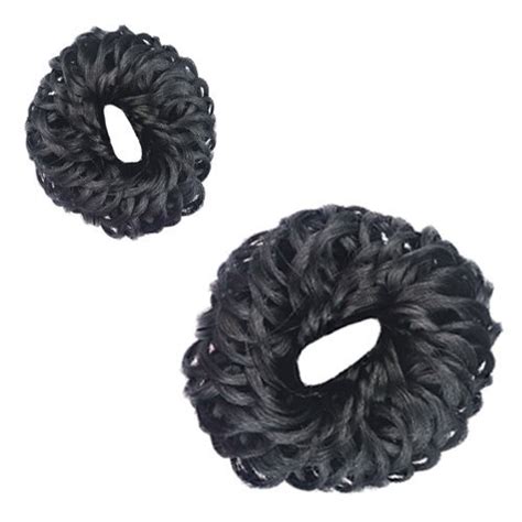 Smark Synthetics Bun Hair Rubber Bands Extension For Women And Girls ...