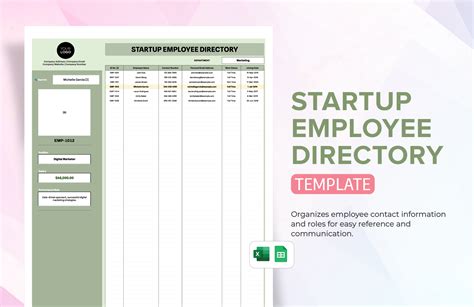 Employee Directory Template With Photo - prntbl.concejomunicipaldechinu.gov.co