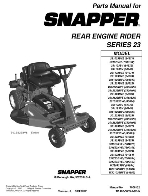 Image result for Snapper Model Rlt12d331b