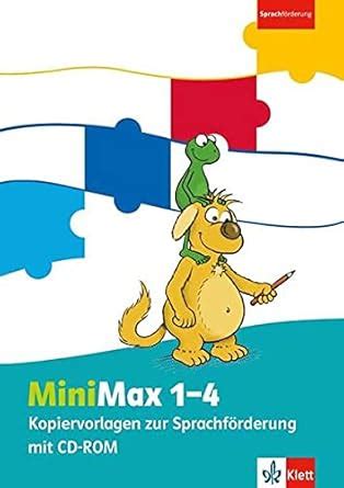 Buy Das Minimax: Kopiervorlagen 1-4 zur Sprachforderung mit CD-Rom Book ...