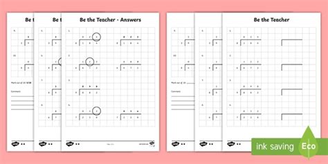 Finding Mistakes in Written Short Division Calculations Worksheets
