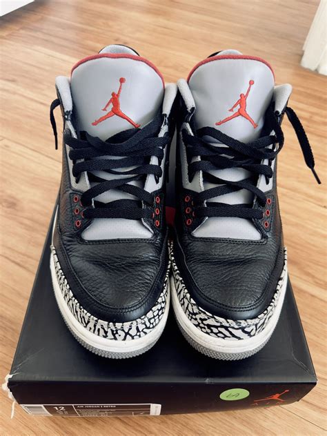 Nike Air Jordan III “Black Cement” - 2011 | Grailed