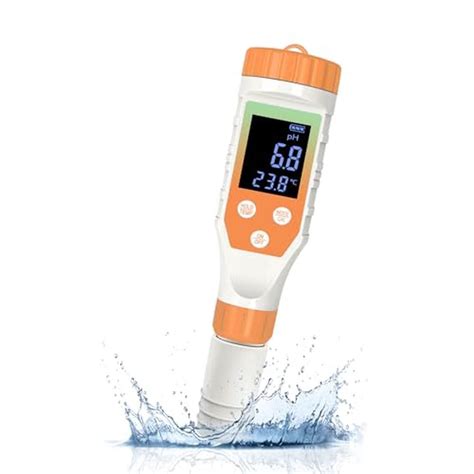 "Hydrogen Water Analyzer: 7-in-1 Digital Tester for pH, TDS, EC, ORP ...