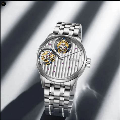 Aesop 12 o'clock and 9 o'clock Original Double Tourbillon Watch 7075 ...