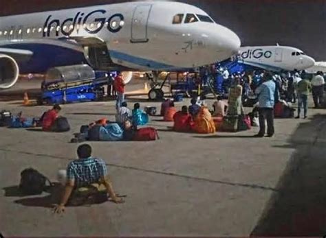 Passengers seen crying after IndiGo flight cancellations: Chaos at ...
