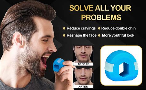 Buy Clopic Jawline Exerciser Jaw Face Tool Double Chin Reducer for ...