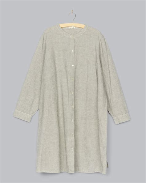 Organic Cotton Linen Ticking Stripe Dress – Eileen Fisher Renew